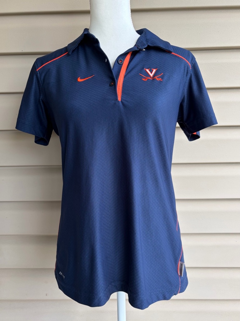 •Nike• Women’s Dri-FIT University of Virginia Cavaliers Polo Shirt -Size Medium